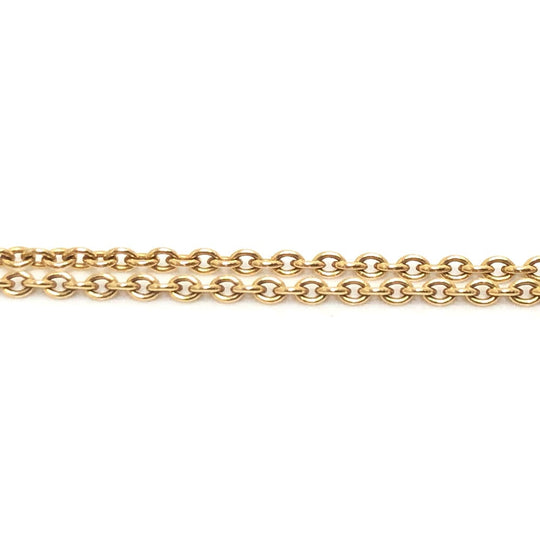 LOUIS VUITTON Necklace Q93230 18K Pink Gold gold Chain accessories Pandantif Ann Platt Women Used Authentic