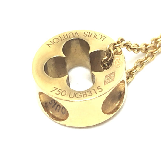 LOUIS VUITTON Necklace Q93230 18K Pink Gold gold Chain accessories Pandantif Ann Platt Women Used Authentic