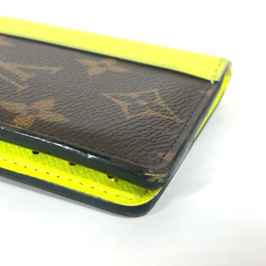 LOUIS VUITTON Card Case M80779 Monogram canvas Brown Monogram Organizer Dupoch mens Used Authentic