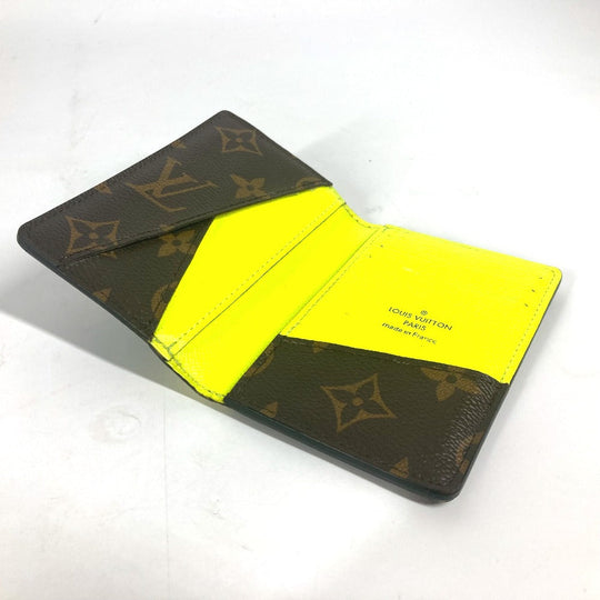 LOUIS VUITTON Card Case M80779 Monogram canvas Brown Monogram Organizer Dupoch mens Used Authentic