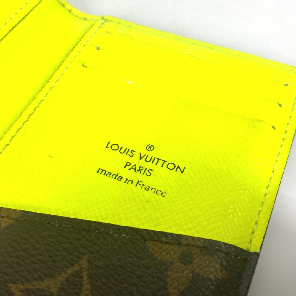 LOUIS VUITTON Card Case M80779 Monogram canvas Brown Monogram Organizer Dupoch mens Used Authentic