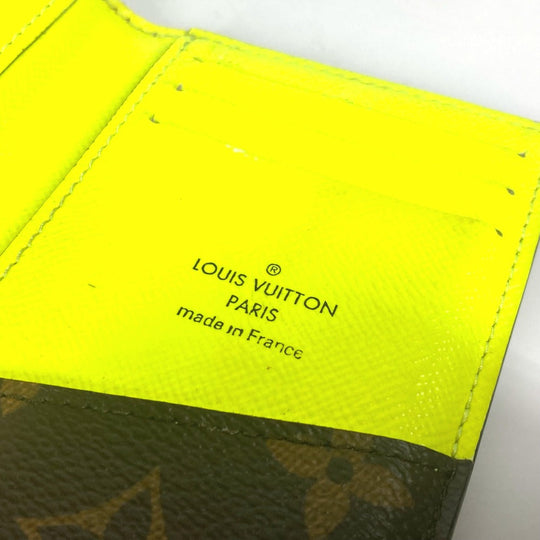 LOUIS VUITTON Card Case M80779 Monogram canvas Brown Monogram Organizer Dupoch mens Used Authentic