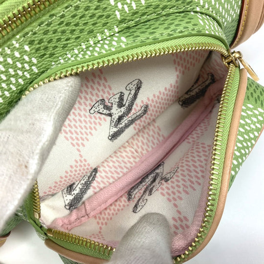 LOUIS VUITTON Shoulder Bag N40635 , Damier Golf Canvas green Damier Golf Mini Golf Bag