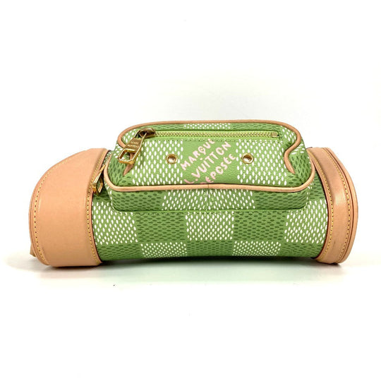 LOUIS VUITTON Shoulder Bag N40635 , Damier Golf Canvas green Damier Golf Mini Golf Bag