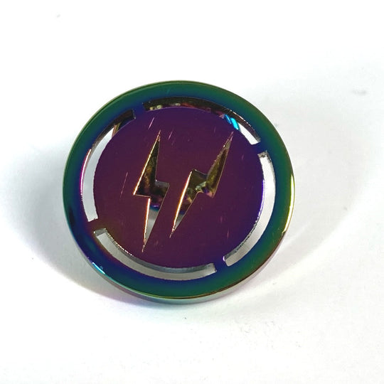 LOUIS VUITTON Brooch MP1859 metal multicolor Fragment collaboration Eclipse Pin Brooch 3-piece set mens Used Authentic