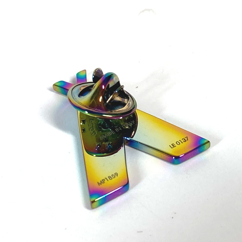 LOUIS VUITTON Brooch MP1859 metal multicolor Fragment collaboration Eclipse Pin Brooch 3-piece set mens Used Authentic