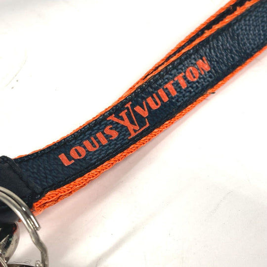 LOUIS VUITTON strap M67773 canvas Navy Damier Cobalt Portocre Lanyard unisex(Unisex) Used Authentic