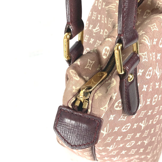 LOUIS VUITTON Shoulder Bag M40572 Monogram Ideal Red Monogram Ideal Ballad MM Women Used Authentic