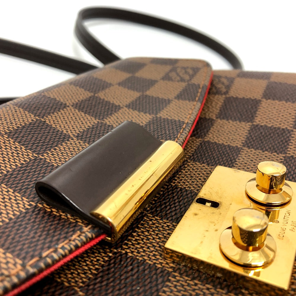 LOUIS VUITTON Handbag N53000 Damier canvas Brown Damier Croisette