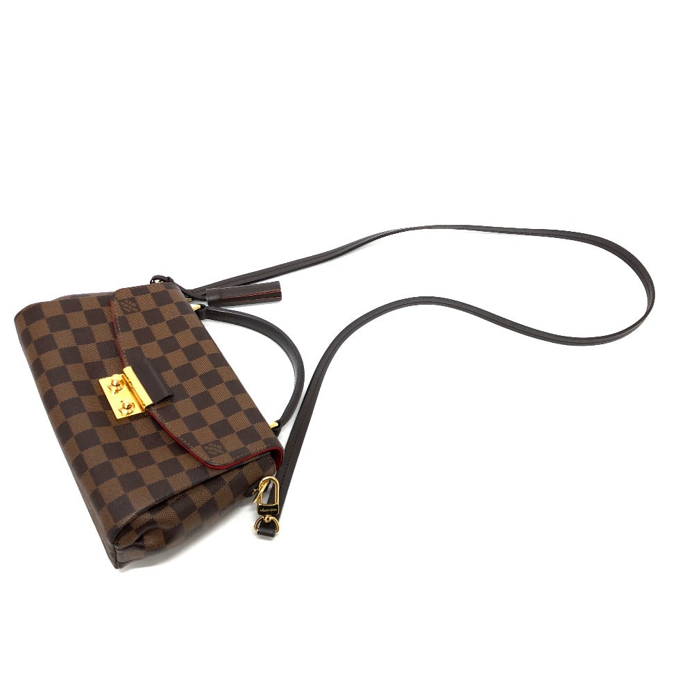 LOUIS VUITTON Handbag N53000 Damier canvas Brown Damier Croisette