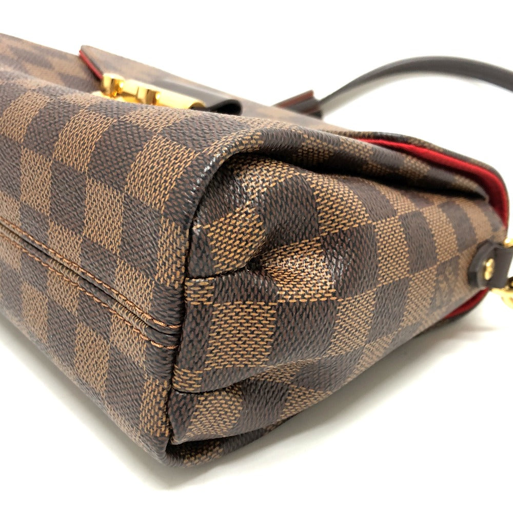 LOUIS VUITTON Handbag N53000 Damier canvas Brown Damier Croisette