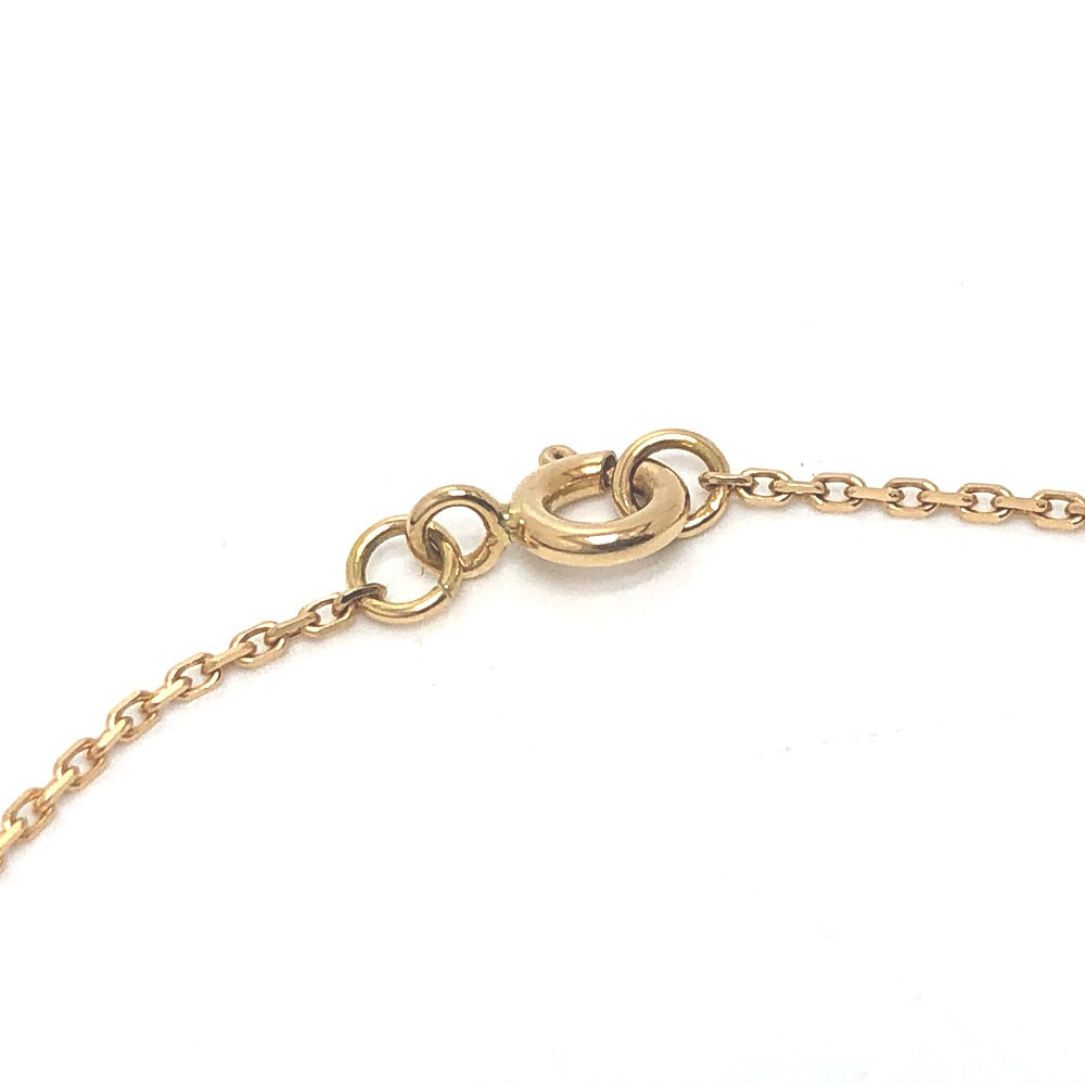 LOUIS VUITTON Necklace Q03276 K18YG, Diamond, Malachite gold Star Blossom BB