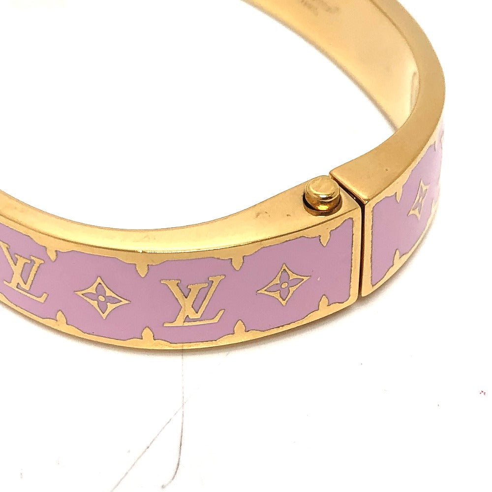 LOUIS VUITTON bracelet ‚l1575‚l metal pink Bracelet - Nano Gram Enamel mens ‚l Used Authentic