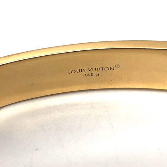 LOUIS VUITTON bracelet ‚l1575‚l metal pink Bracelet - Nano Gram Enamel mens ‚l Used Authentic