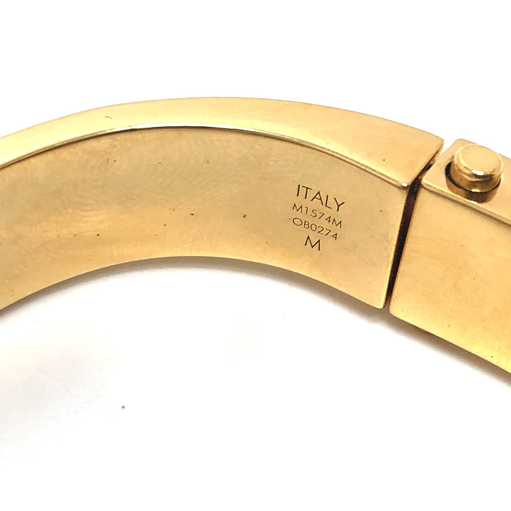LOUIS VUITTON bracelet M1574M metal white Bracelet - Nano Gram Enamel mens ‚l Used Authentic