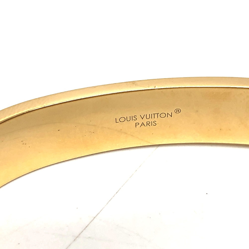 LOUIS VUITTON bracelet M1574M metal white Bracelet - Nano Gram Enamel mens ‚l Used Authentic