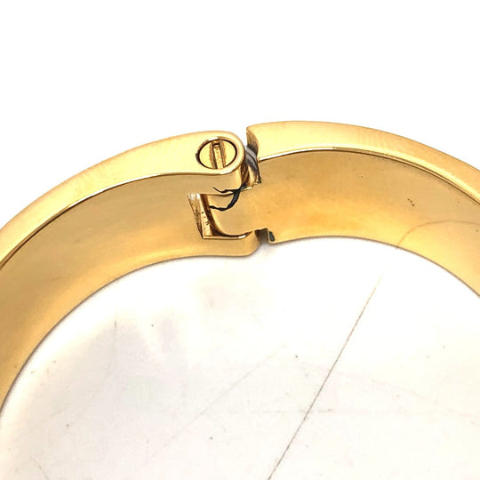 LOUIS VUITTON bracelet M1574M metal white Bracelet - Nano Gram Enamel mens ‚l Used Authentic