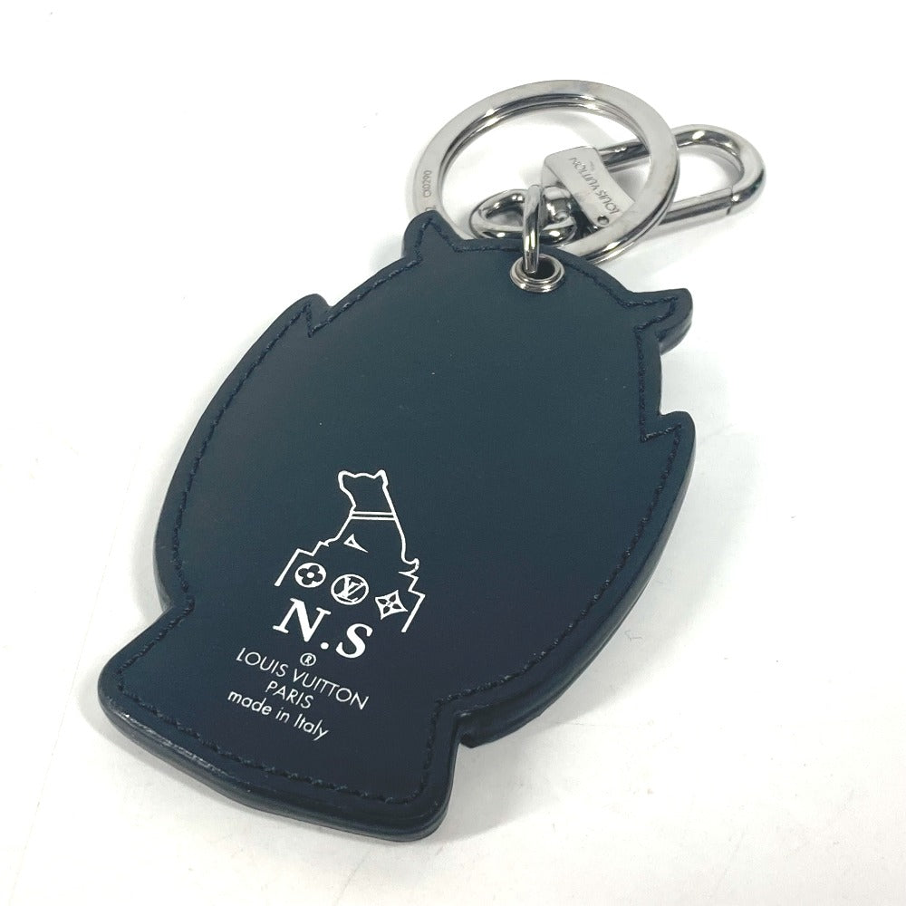 LOUIS VUITTON key ring M69482 Monogram Eclipse Canvas black Monogram Eclipse Portocle Oulu unisex(Unisex) Used Authentic