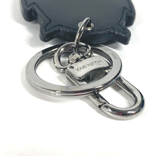 LOUIS VUITTON key ring M69482 Monogram Eclipse Canvas black Monogram Eclipse Portocle Oulu unisex(Unisex) Used Authentic