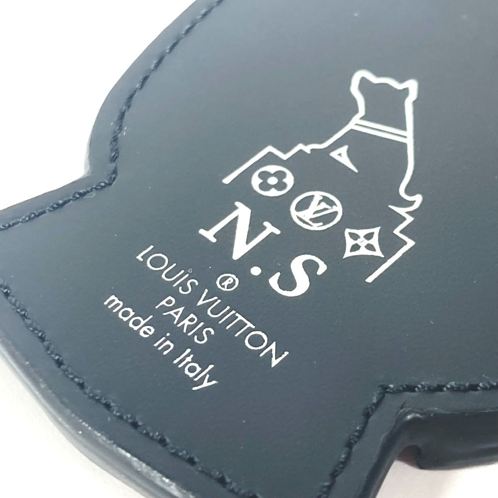 LOUIS VUITTON key ring M69482 Monogram Eclipse Canvas black Monogram Eclipse Portocle Oulu unisex(Unisex) Used Authentic
