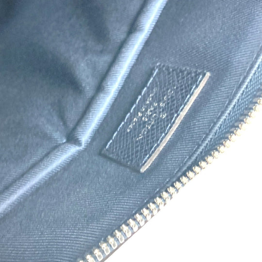LOUIS VUITTON Business bag M33417�@ Taiga Leather Navy Taiga Anton mens Used Authentic