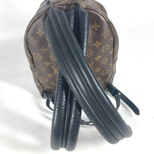 LOUIS VUITTON Backpack M43116 Monogram reverse canvas Brown Monogram reverse Palm Springs Backpack PM Women Used Authentic