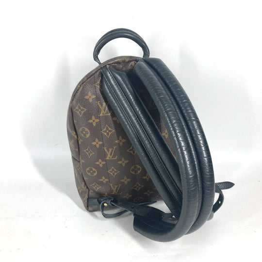 LOUIS VUITTON Backpack M43116 Monogram reverse canvas Brown Monogram reverse Palm Springs Backpack PM Women Used Authentic