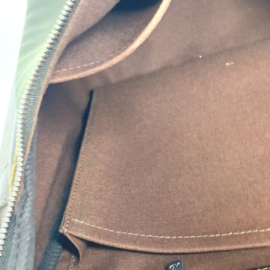 LOUIS VUITTON Shoulder Bag M30868 Taiga Leather, Nylon Brown Taiga Thai meal mens Used Authentic