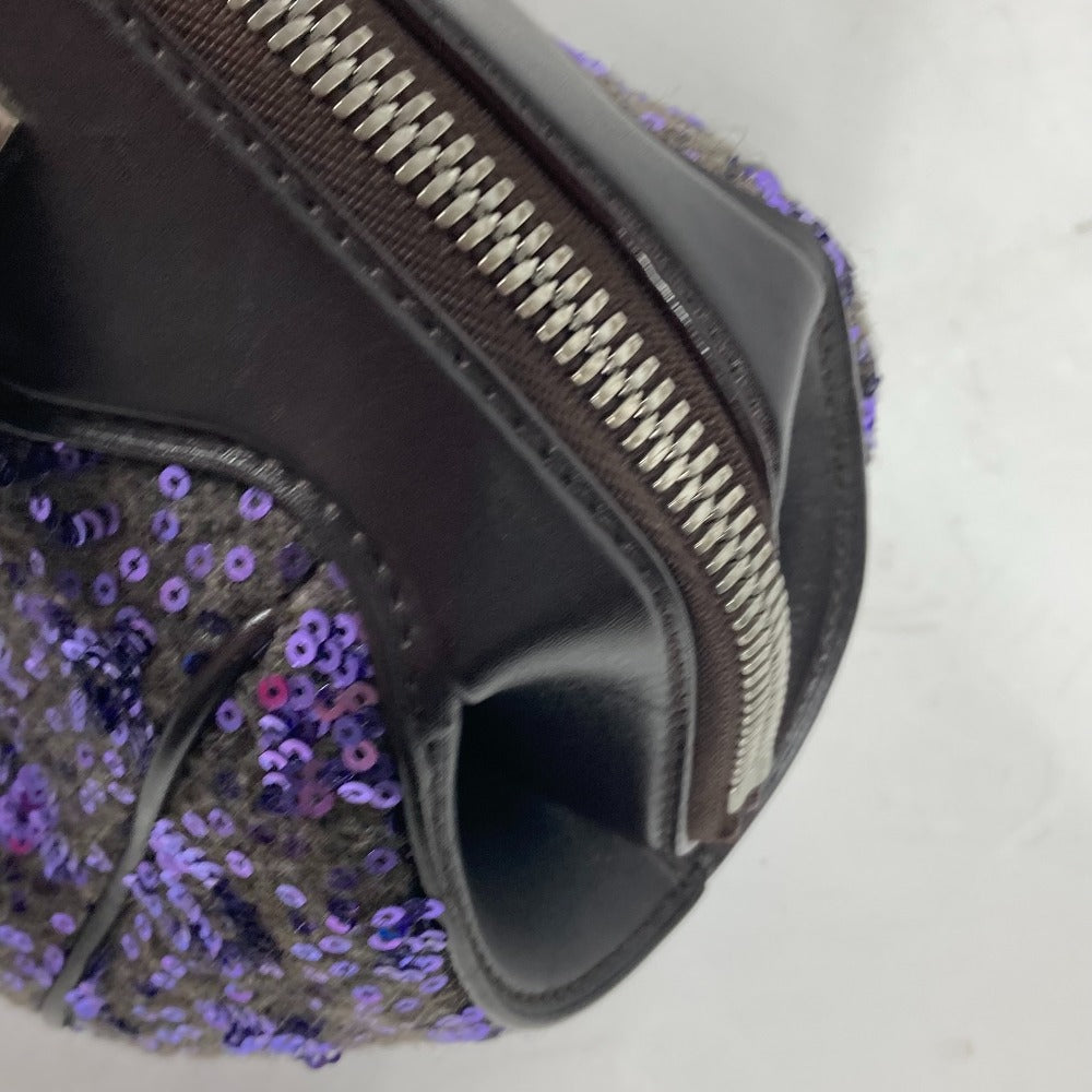LOUIS VUITTON Handbag M40793 leather purple Sunshine Express Women Used Authentic