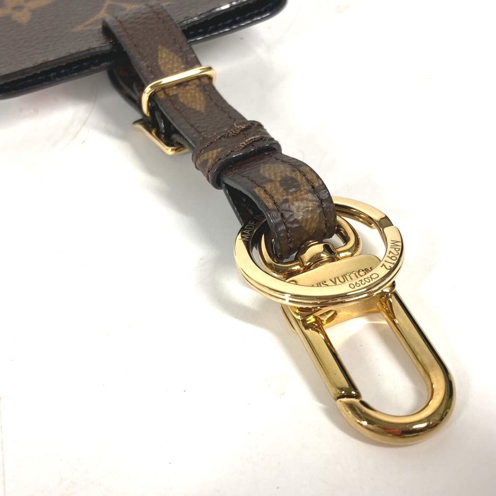 LOUIS VUITTON key ring MP2912 Monogram canvas, leather Brown Monogram Bijou Sac Tag Game On Card Women Used Authentic