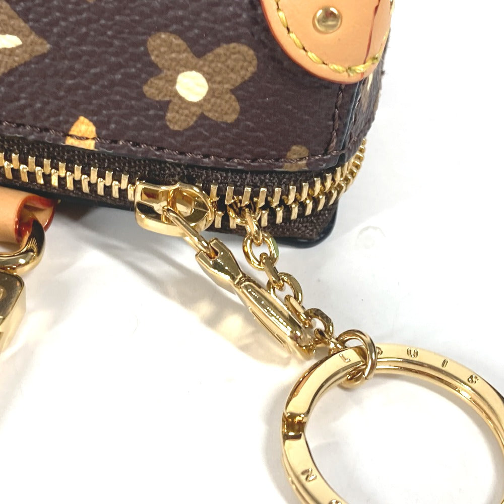 LOUIS VUITTON key ring M01943 Canvas / leather multicolor Pouch Monogram Craggy Trunk unisex(Unisex) Used Authentic