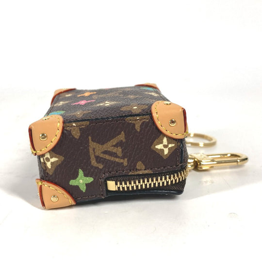 LOUIS VUITTON key ring M01943 Canvas / leather multicolor Pouch Monogram Craggy Trunk unisex(Unisex) Used Authentic