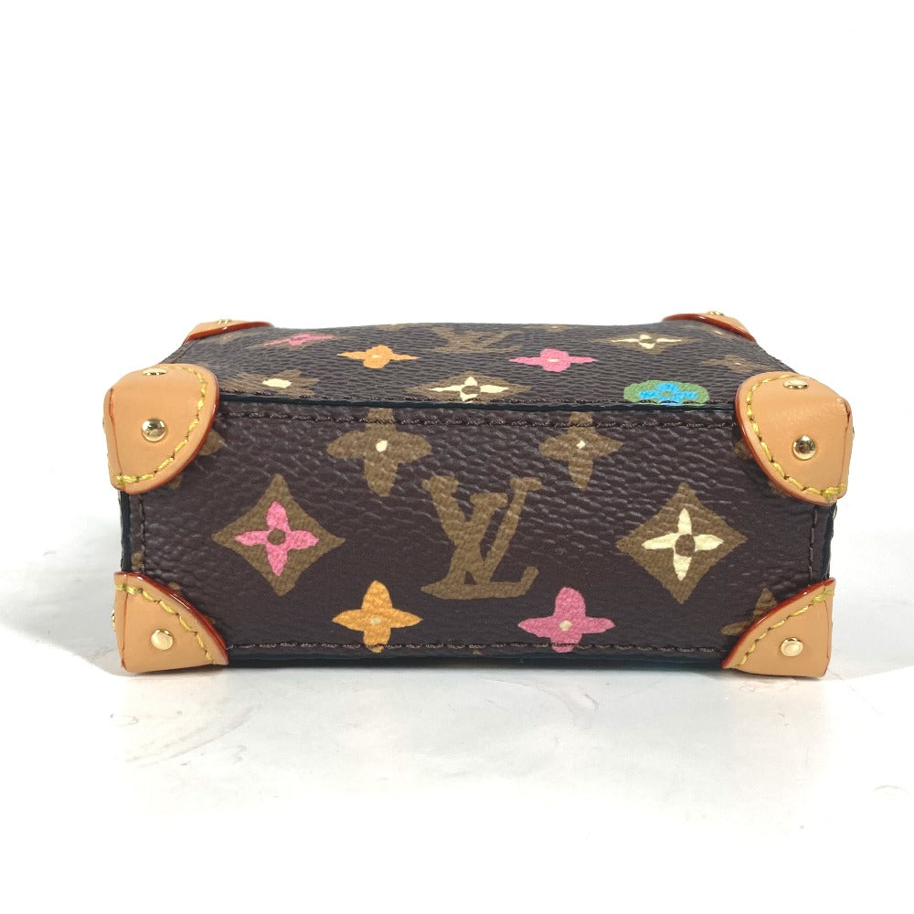 LOUIS VUITTON key ring M01943 Canvas / leather multicolor Pouch Monogram Craggy Trunk unisex(Unisex) Used Authentic