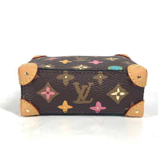 LOUIS VUITTON key ring M01943 Canvas / leather multicolor Pouch Monogram Craggy Trunk unisex(Unisex) Used Authentic