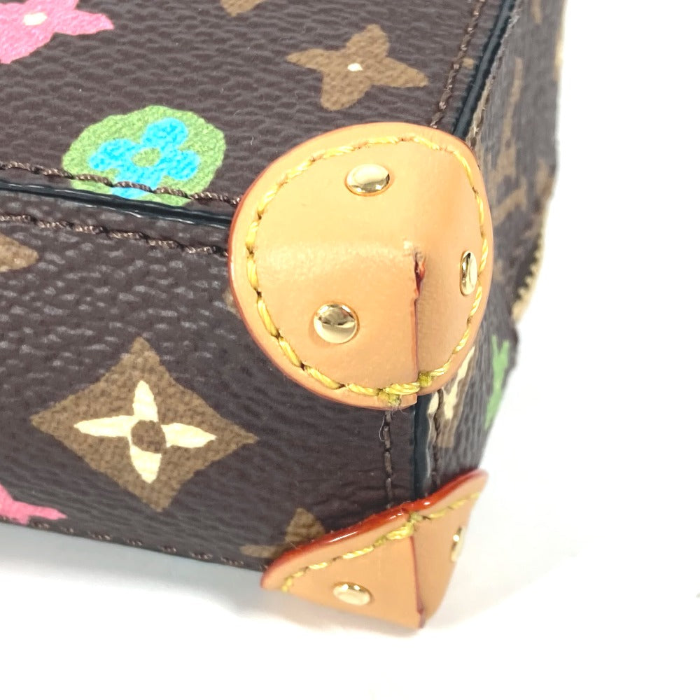 LOUIS VUITTON key ring M01943 Canvas / leather multicolor Pouch Monogram Craggy Trunk unisex(Unisex) Used Authentic