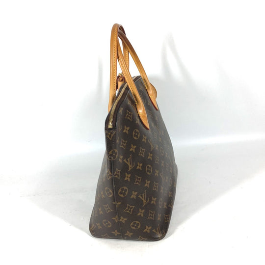 LOUIS VUITTON Handbag M40606 Monogram canvas Brown Monogram LockitMM Women Used Authentic