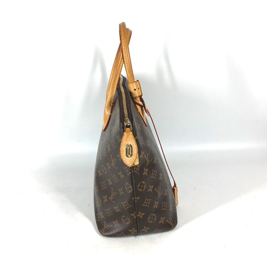 LOUIS VUITTON Handbag M40606 Monogram canvas Brown Monogram LockitMM Women Used Authentic