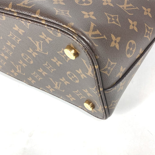 LOUIS VUITTON Handbag M40606 Monogram canvas Brown Monogram LockitMM Women Used Authentic