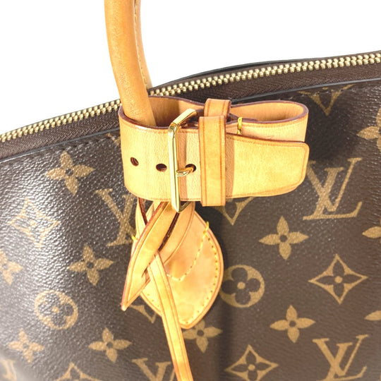 LOUIS VUITTON Handbag M40606 Monogram canvas Brown Monogram LockitMM Women Used Authentic