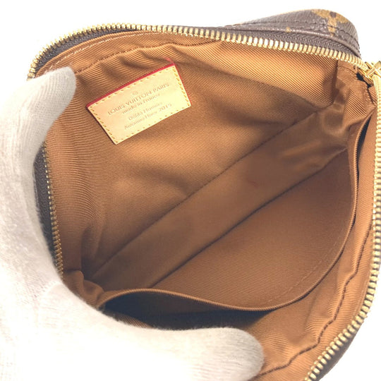 LOUIS VUITTON business bag M61323 Monogram canvas Brown Monogram Christopher Nemeth Pochette Volga mens Used Authentic