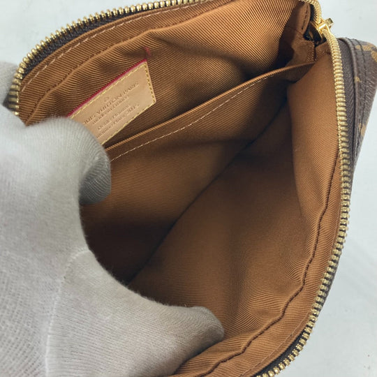 LOUIS VUITTON business bag M61323 Monogram canvas Brown Monogram Christopher Nemeth Pochette Volga mens Used Authentic