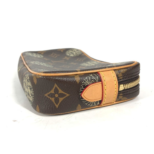 LOUIS VUITTON business bag M61323 Monogram canvas Brown Monogram Christopher Nemeth Pochette Volga mens Used Authentic