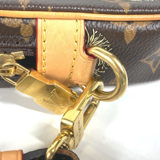 LOUIS VUITTON business bag M61323 Monogram canvas Brown Monogram Christopher Nemeth Pochette Volga mens Used Authentic