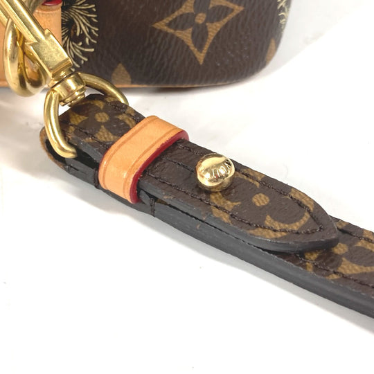 LOUIS VUITTON business bag M61323 Monogram canvas Brown Monogram Christopher Nemeth Pochette Volga mens Used Authentic