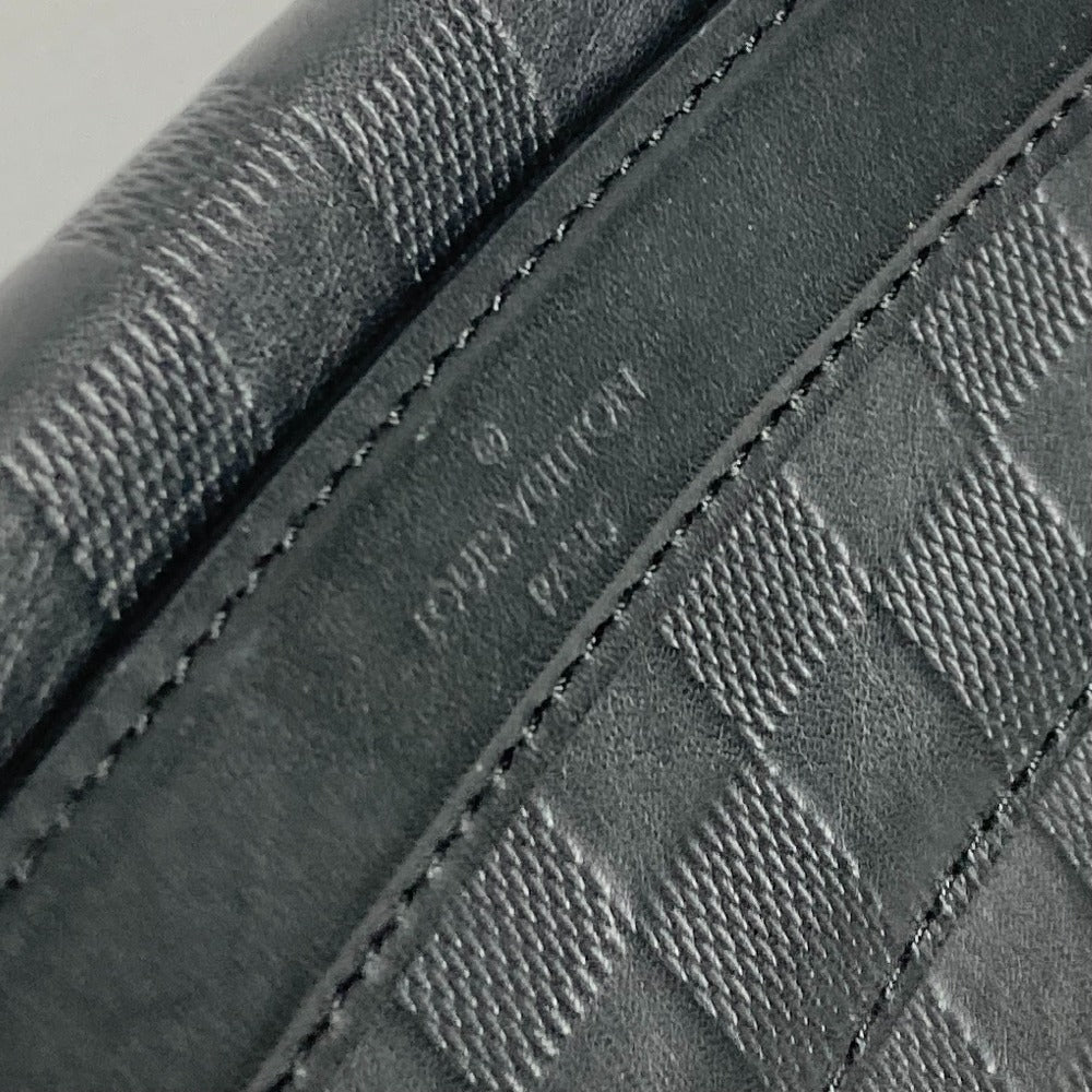 LOUIS VUITTON Handbag N41479 Damier Anfini Leather black Damier Anfini loft mens Used Authentic