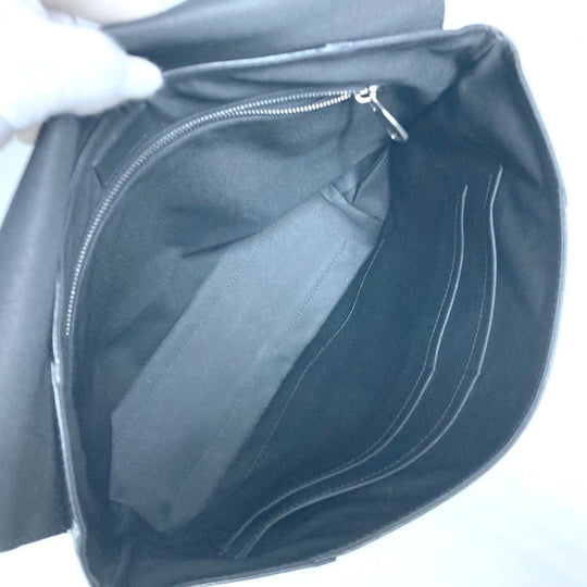 LOUIS VUITTON Handbag N41479 Damier Anfini Leather black Damier Anfini loft mens Used Authentic