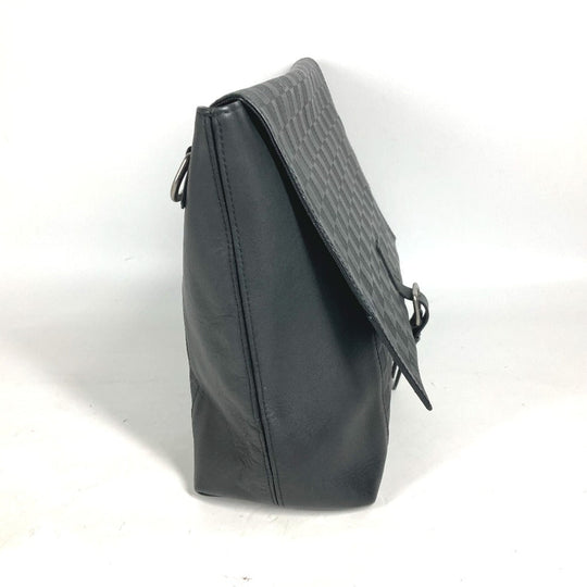 LOUIS VUITTON Handbag N41479 Damier Anfini Leather black Damier Anfini loft mens Used Authentic