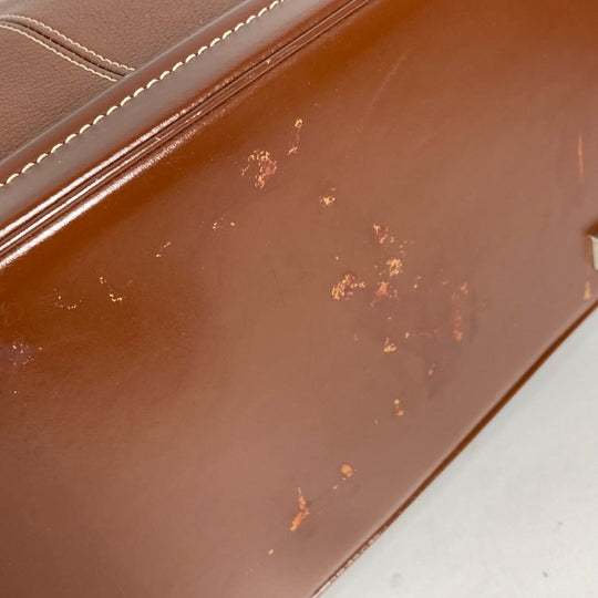 LOUIS VUITTON Handbag M91889 Suhari leather Brown Suhari LockitMM Women Used Authentic