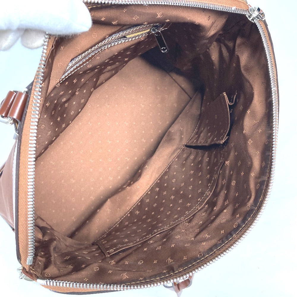 LOUIS VUITTON Handbag M91889 Suhari leather Brown Suhari LockitMM Women Used Authentic