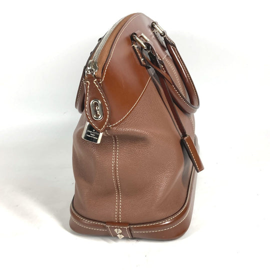 LOUIS VUITTON Handbag M91889 Suhari leather Brown Suhari LockitMM Women Used Authentic